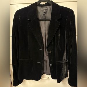 Eileen Fisher velvet blazer jacket
